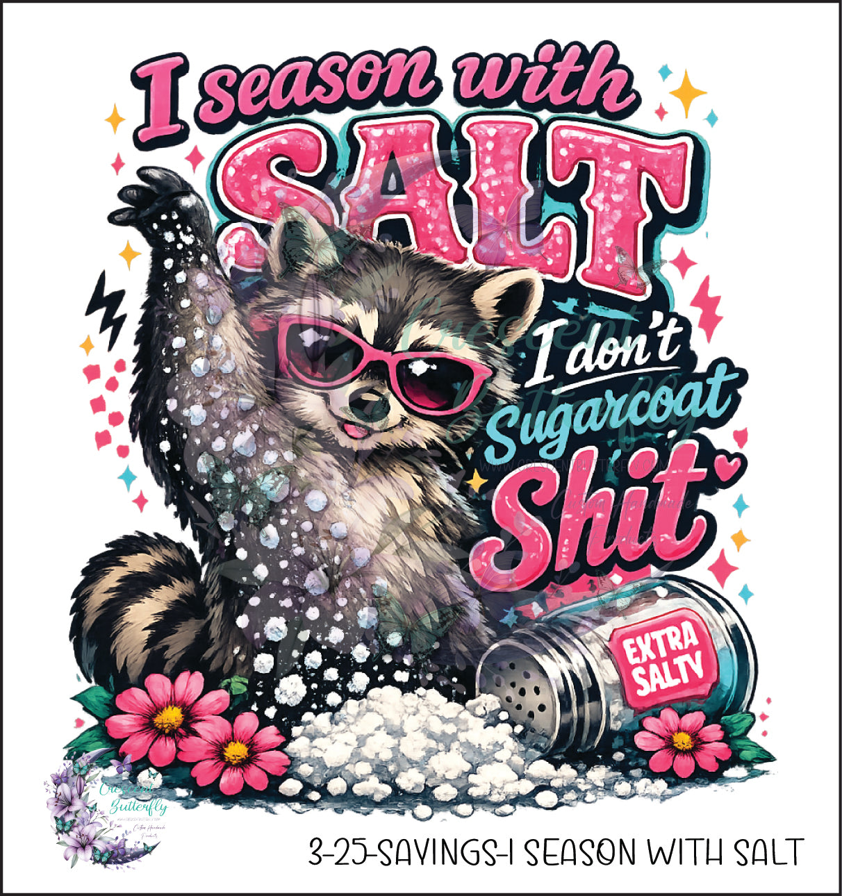 3-25-Sayings-I Season With Salt UV DTF Decal
