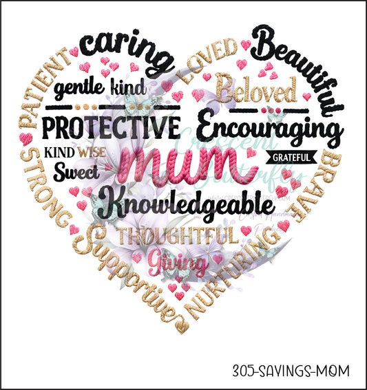 305-Sayings-Mom UV DTF Decal