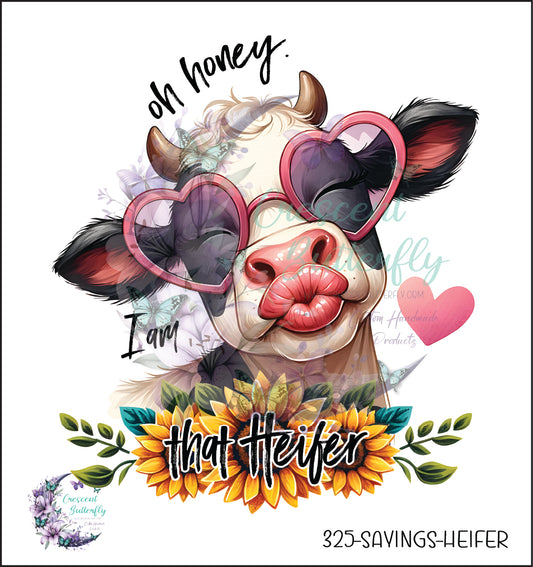 325-Sayings-Heifer UV DTF Decal