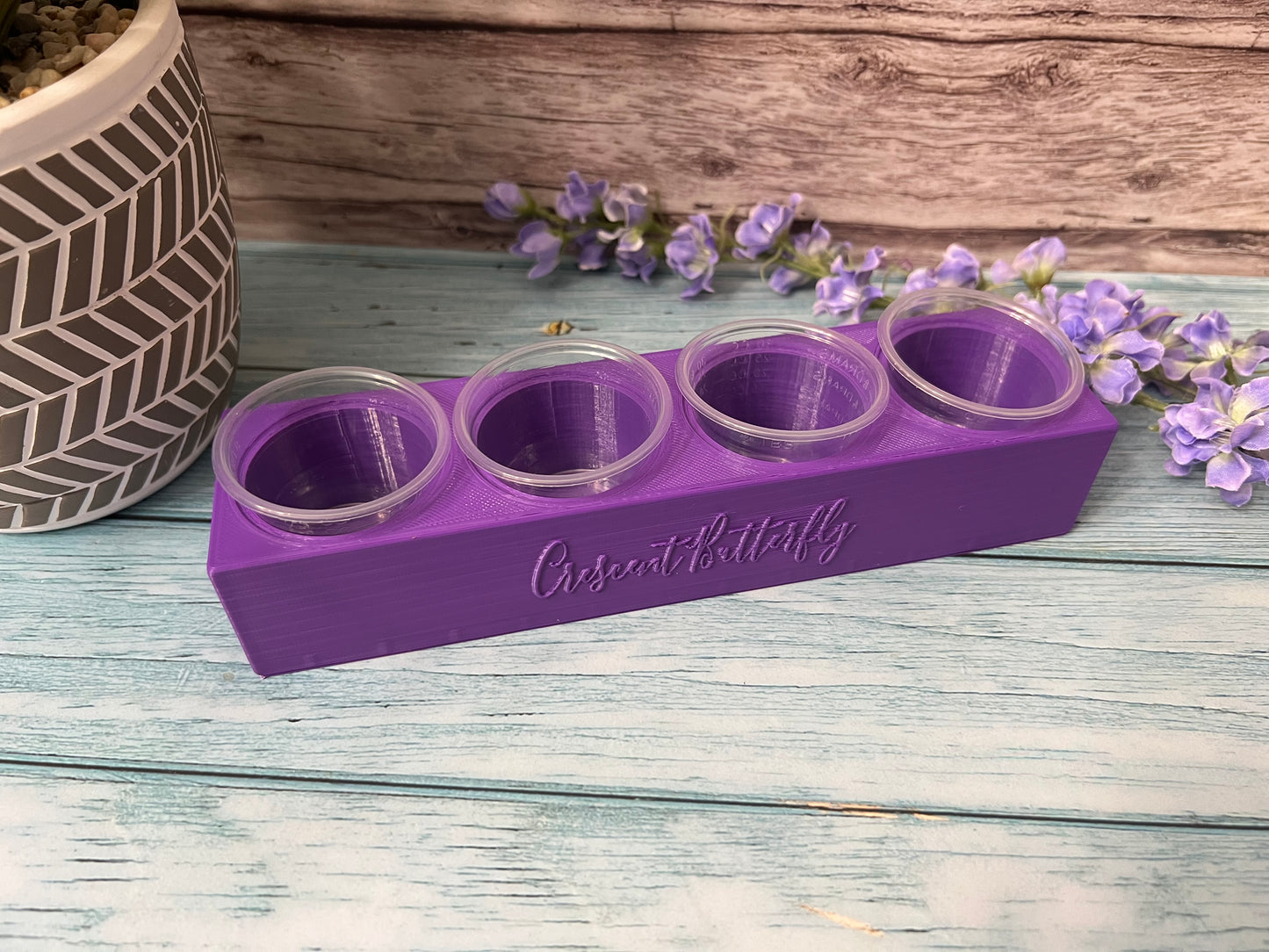 3D Printed Mixing Cup Holder -4 Count