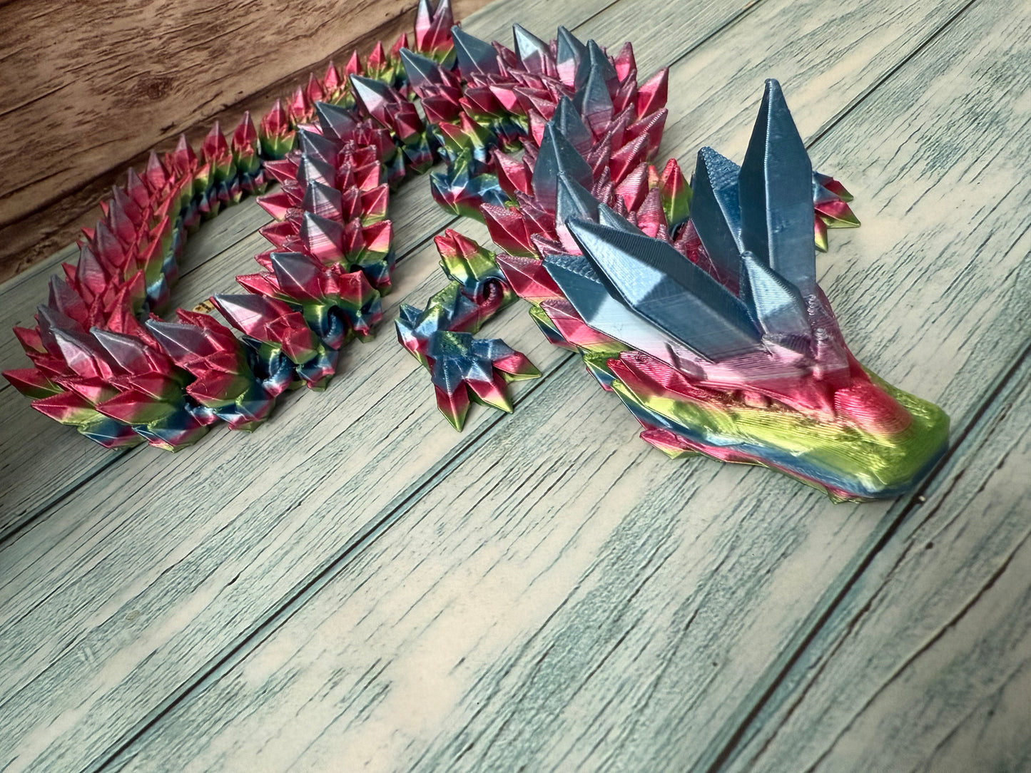 3D Printed Crystal Dragon