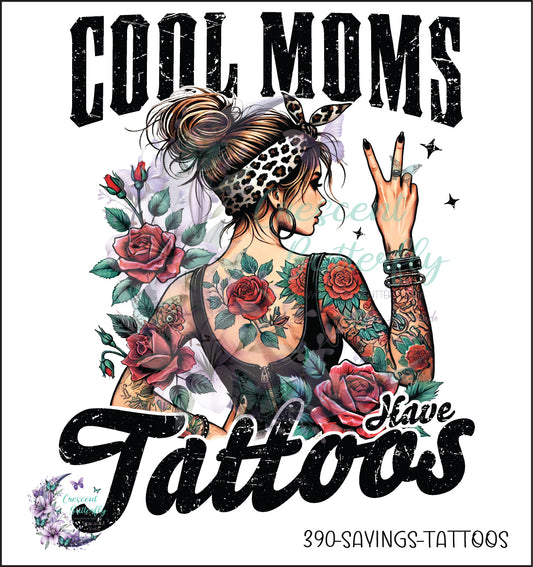 390-Sayings-Tattoos UV DTF Decal