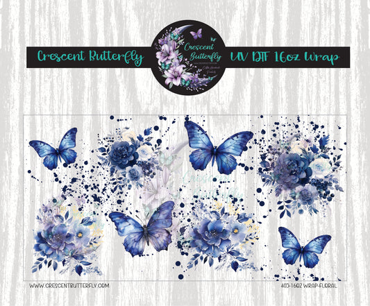 405-16oz Wrap-Floral UV DTF