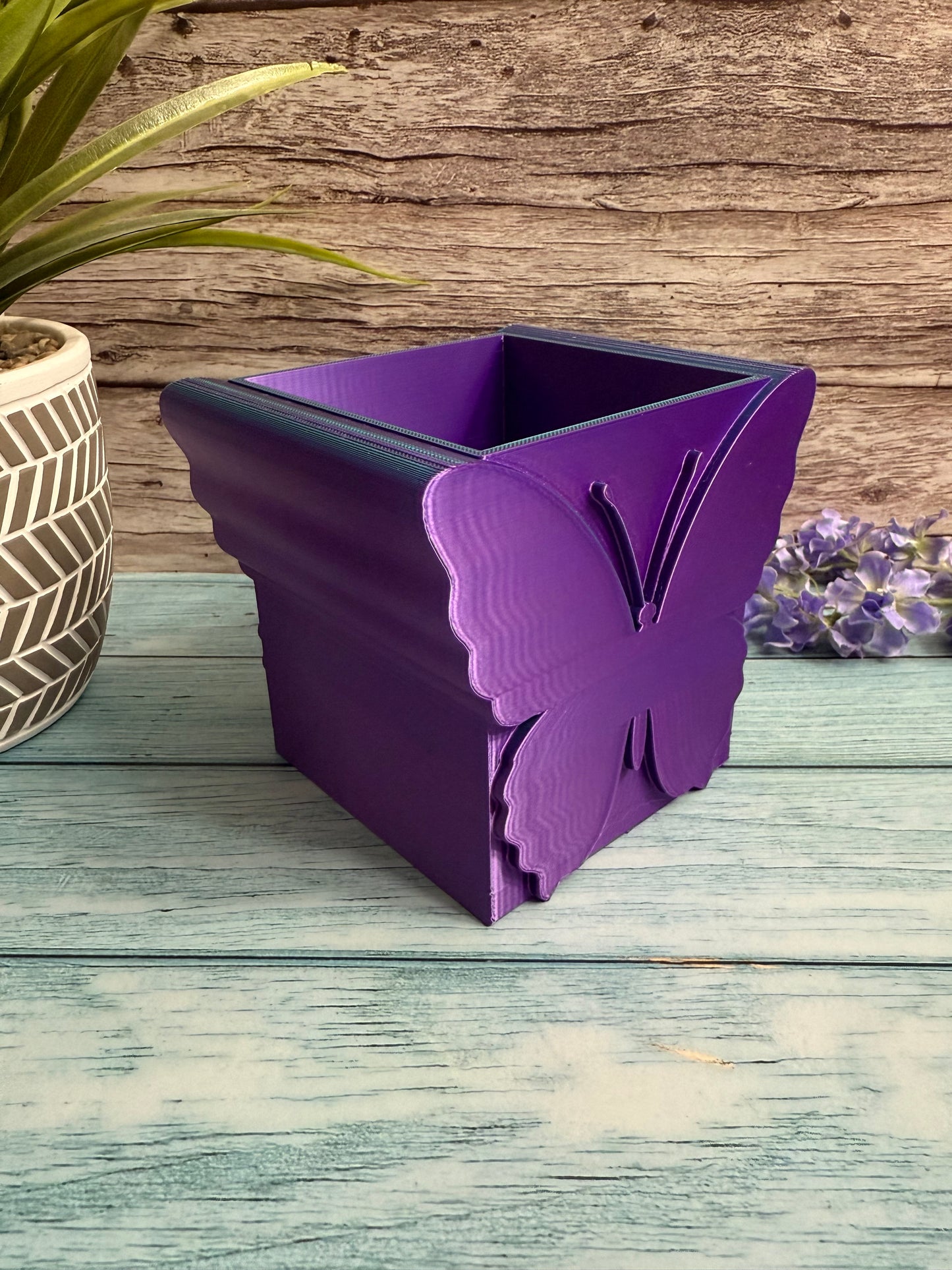 Butterfly Pen Holder Desk Accessory -3D Printed