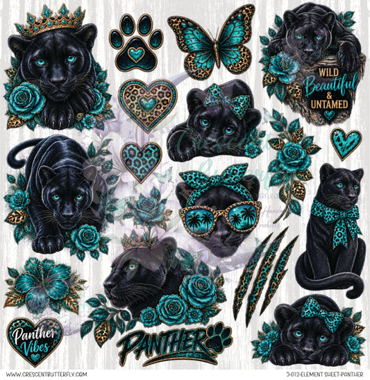 5-012-Element Sheet-Panther UV DTF