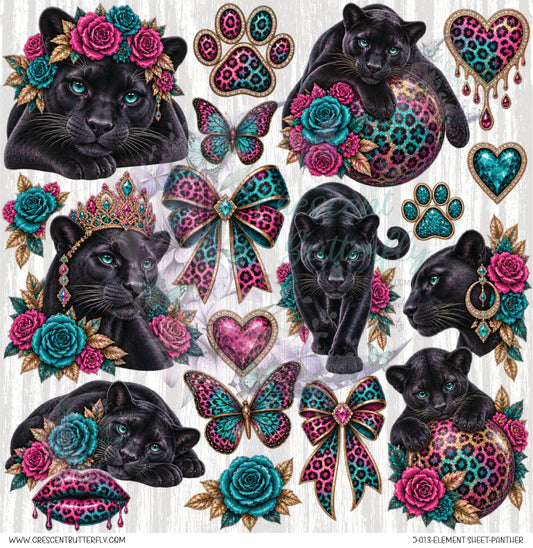 5-013-Element Sheet-Panther UV DTF