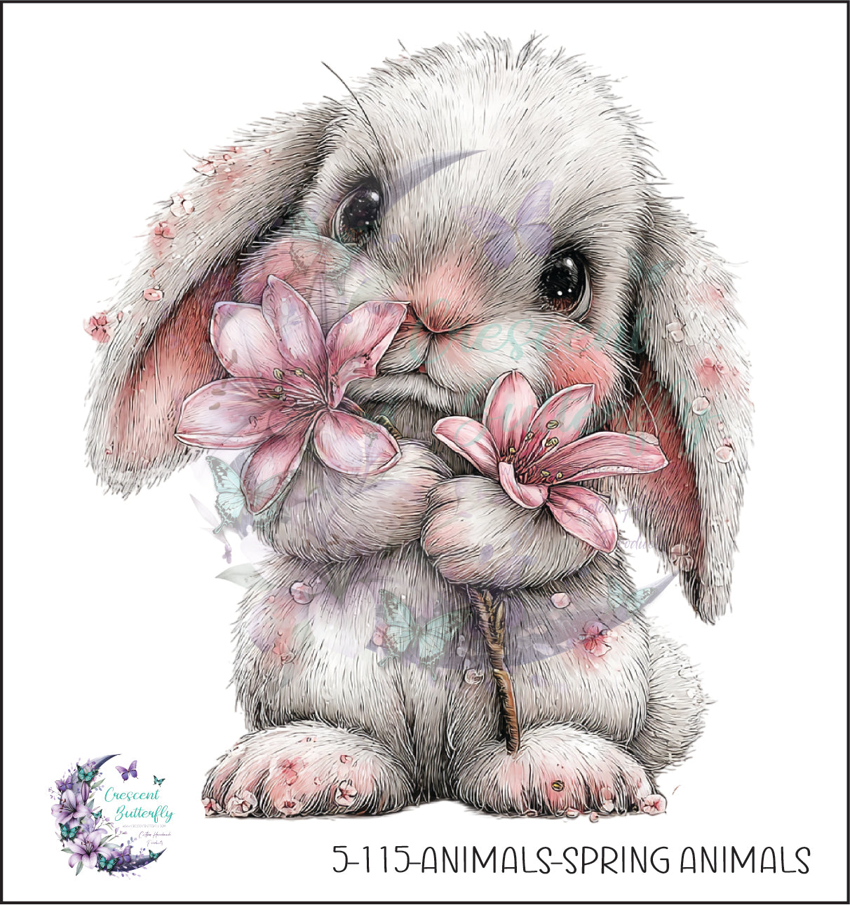 5-115-Animals-Spring Animals UV DTF Decal