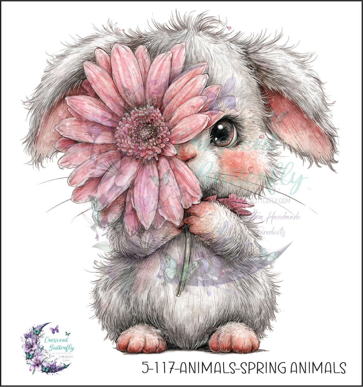 5-117-Animals-Spring Animals UV DTF Decal