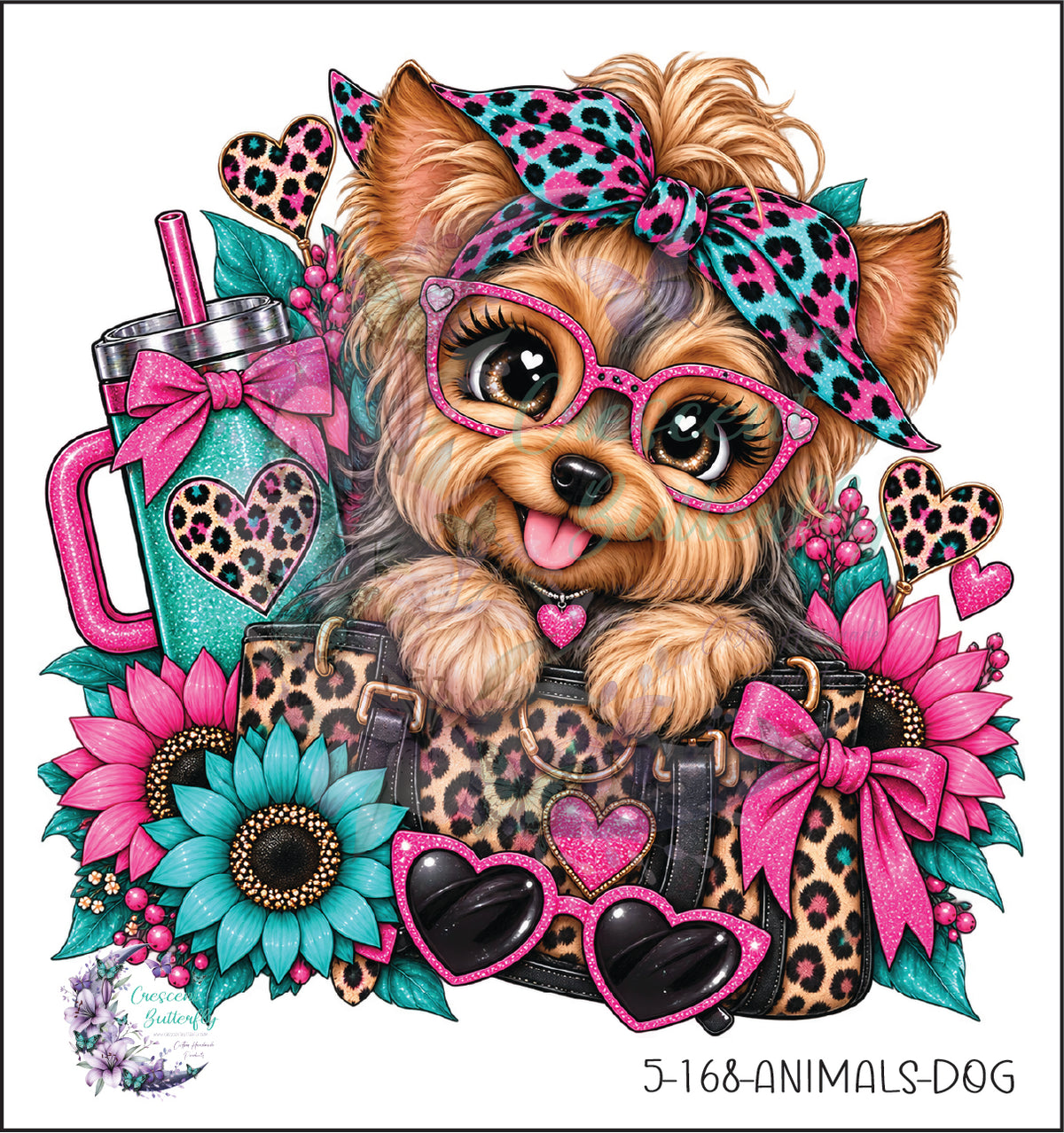 5-168-Animals-Dog UV DTF Decal