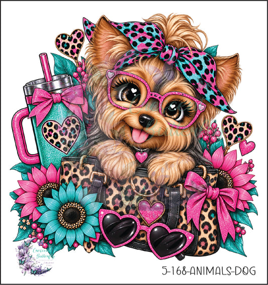5-168-Animals-Dog UV DTF Decal