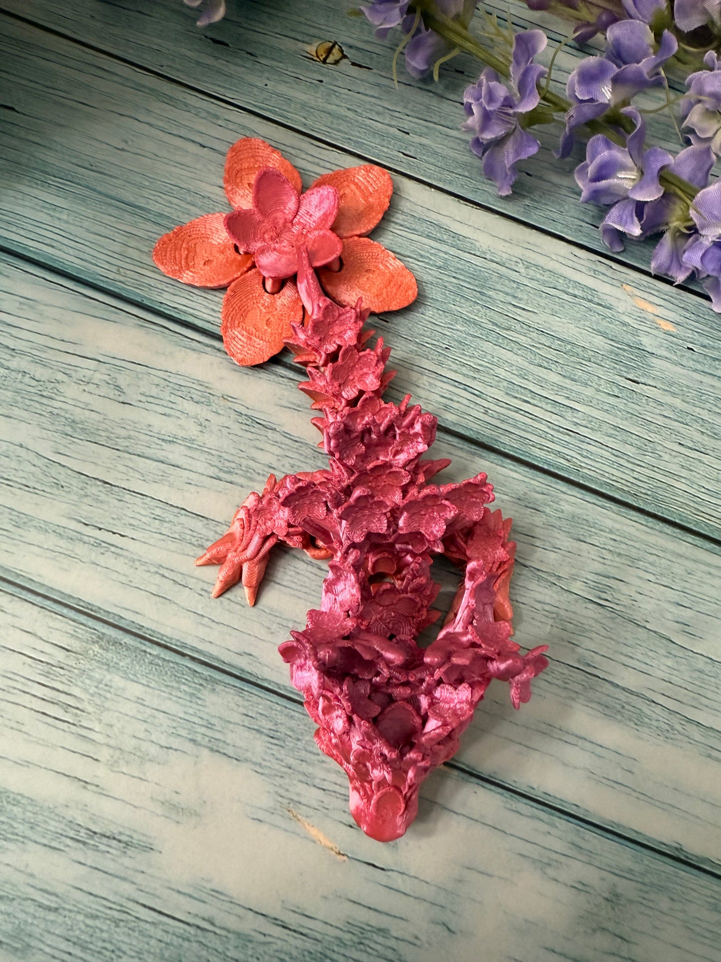 3D Printed Cherry Blossom Dragon