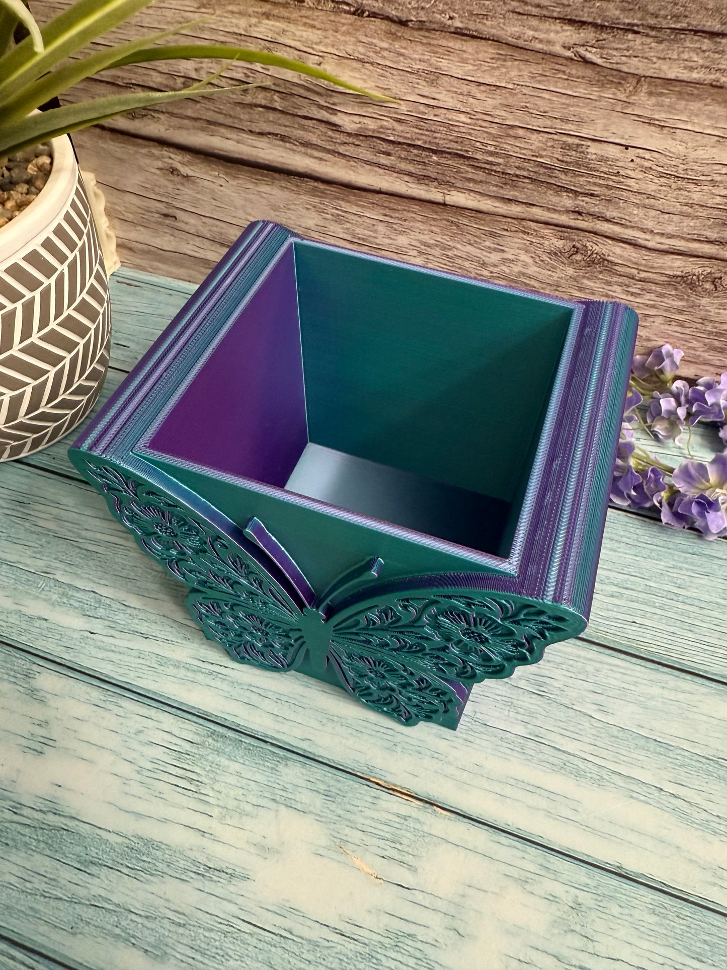 Butterfly Pen Holder Desk Accessory -3D Printed