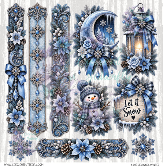 6-005-Seasonal-Winter 10x10 UV DTF Sheet