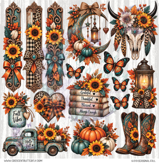 6-010-Seasonal-Fall 10x10 UV DTF Sheet