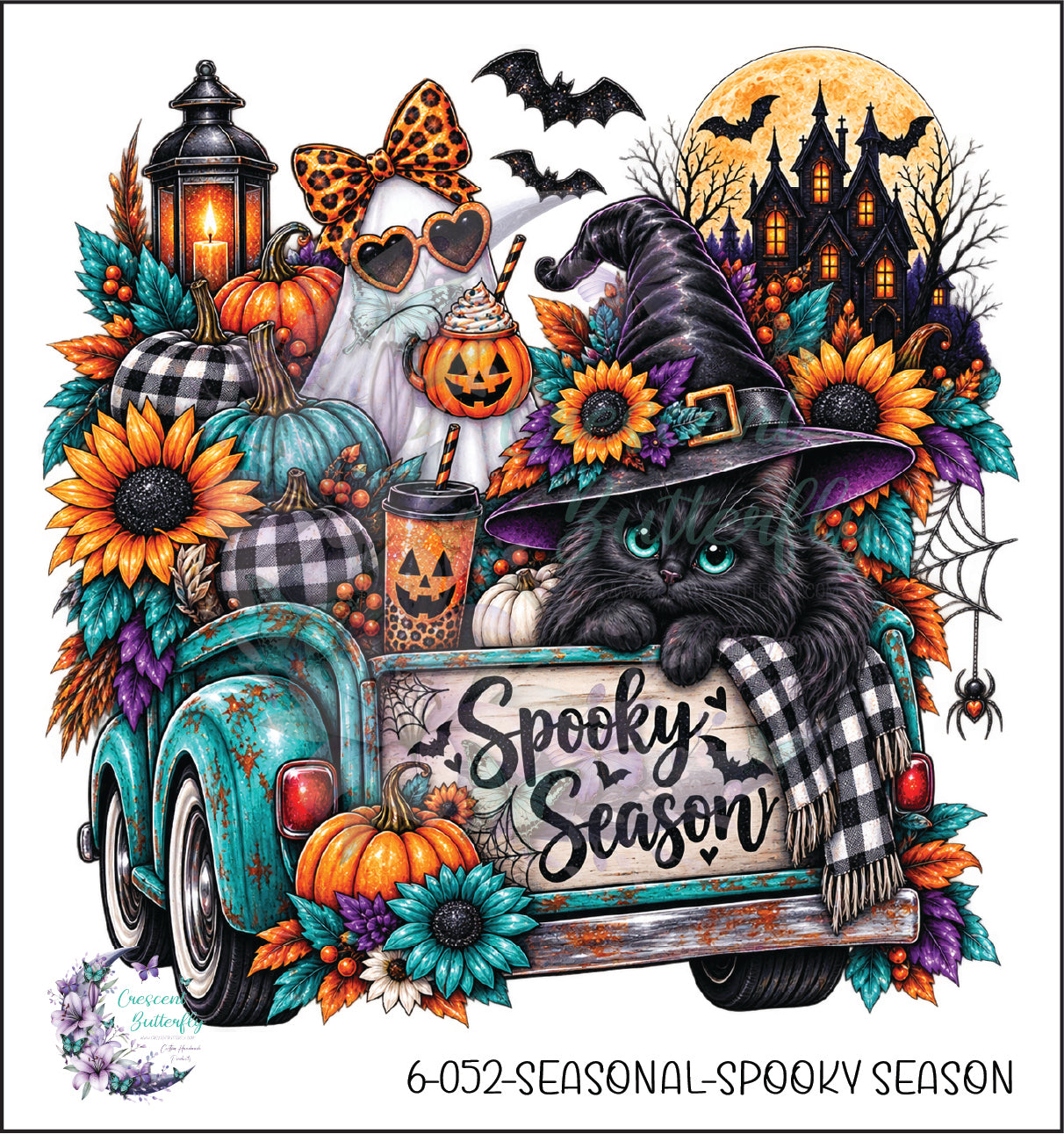 6-052-Seasonal-Spooky Season UV DTF Decal
