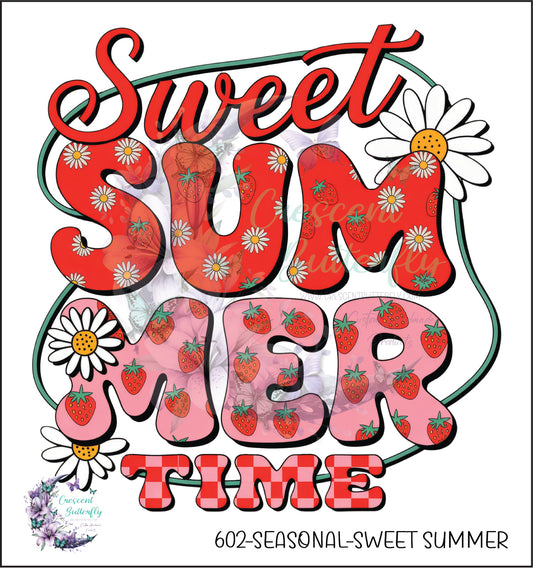 602-Seasonal-Sweet Summer UV DTF Decal