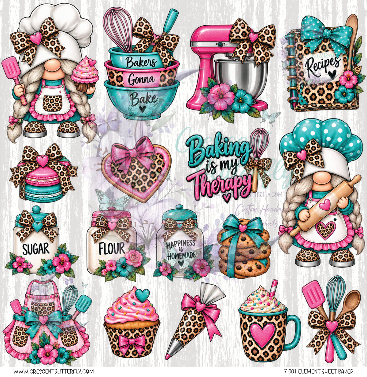 7-001-Element Sheet-Baker UV DTF