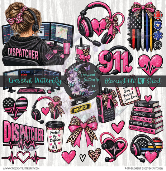 7-019-Element Sheet-Dispatcher UV DTF