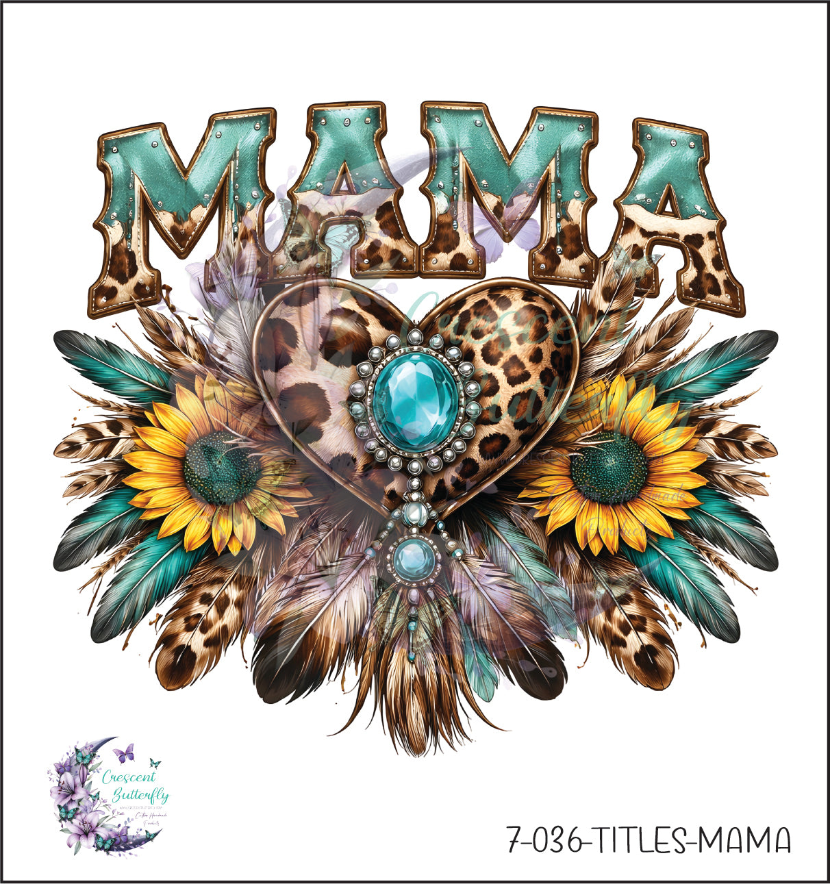 7-036-Titles-Mama UV DTF Decal