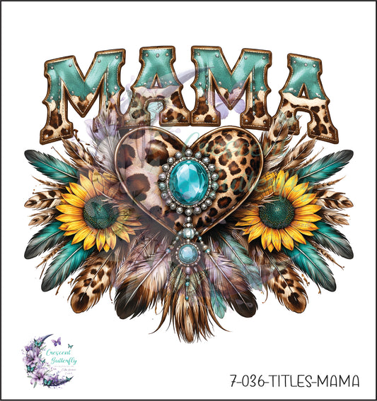 7-036-Titles-Mama UV DTF Decal