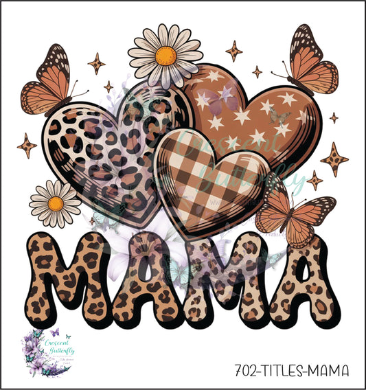 702-Titles-Mama UV DTF Decal