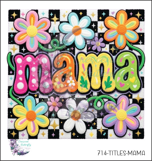714-Titles-Mama UV DTF Decal