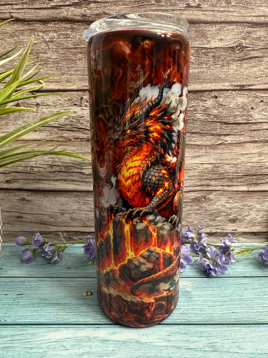 RTS #124 30oz Skinny Tumbler-Pre Made