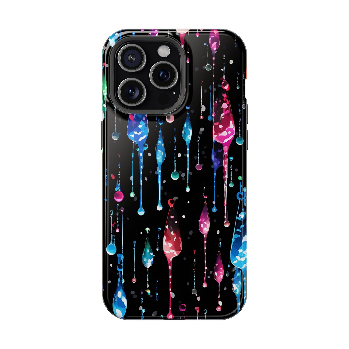 Rainbow Dripping Liquid 1 -Magnetic Tough Cases