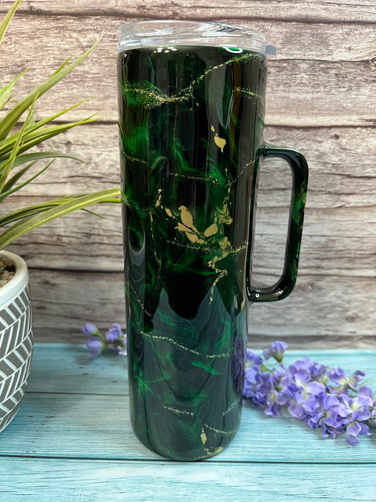 Emerald Isle Handmade Custom Epoxy Tumbler