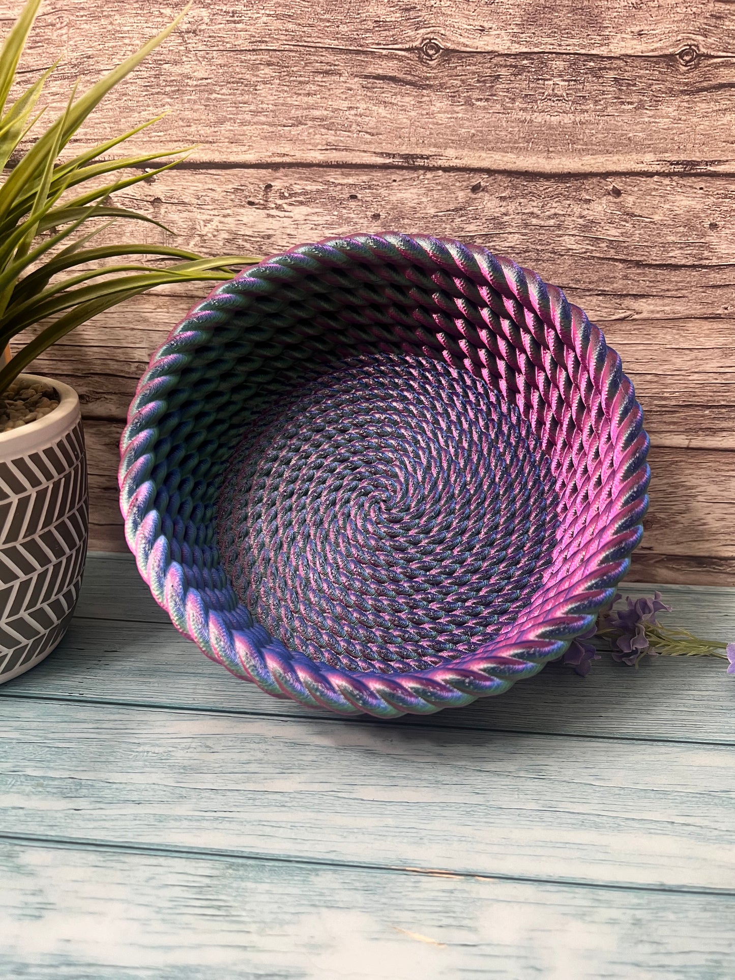 Rope Bowl -3D Printed