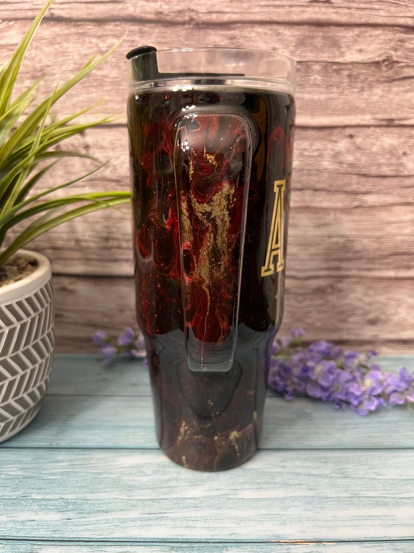 Red Ryder Handmade Custom Epoxy Tumbler