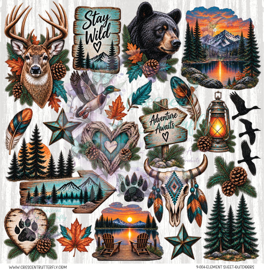 9-004-Element Sheet-Outdoors UV DTF