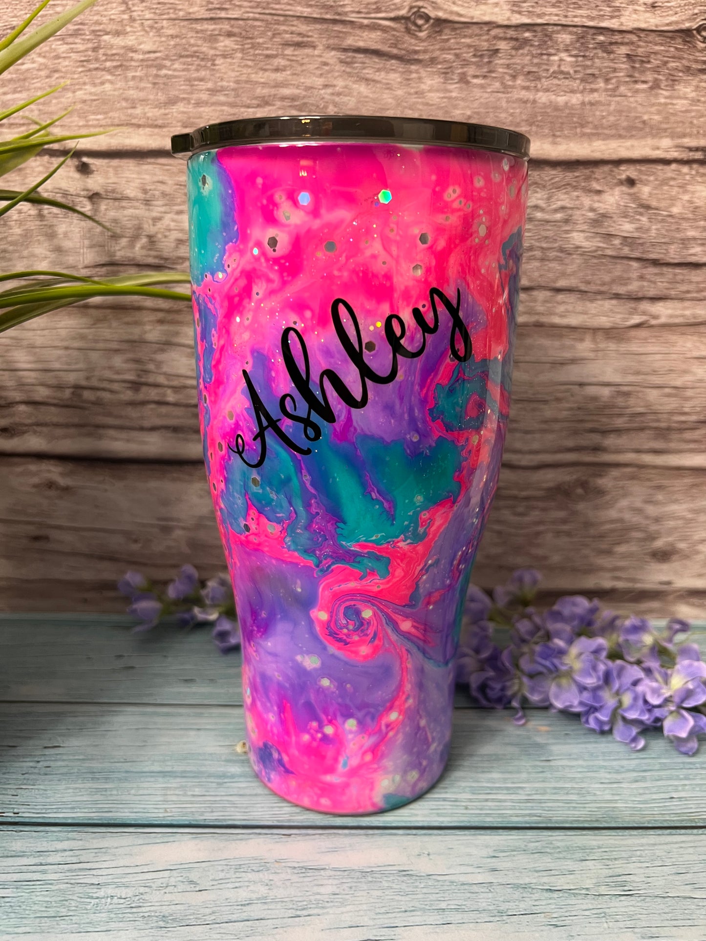 Paradise Dreams Handmade Custom Epoxy Tumbler