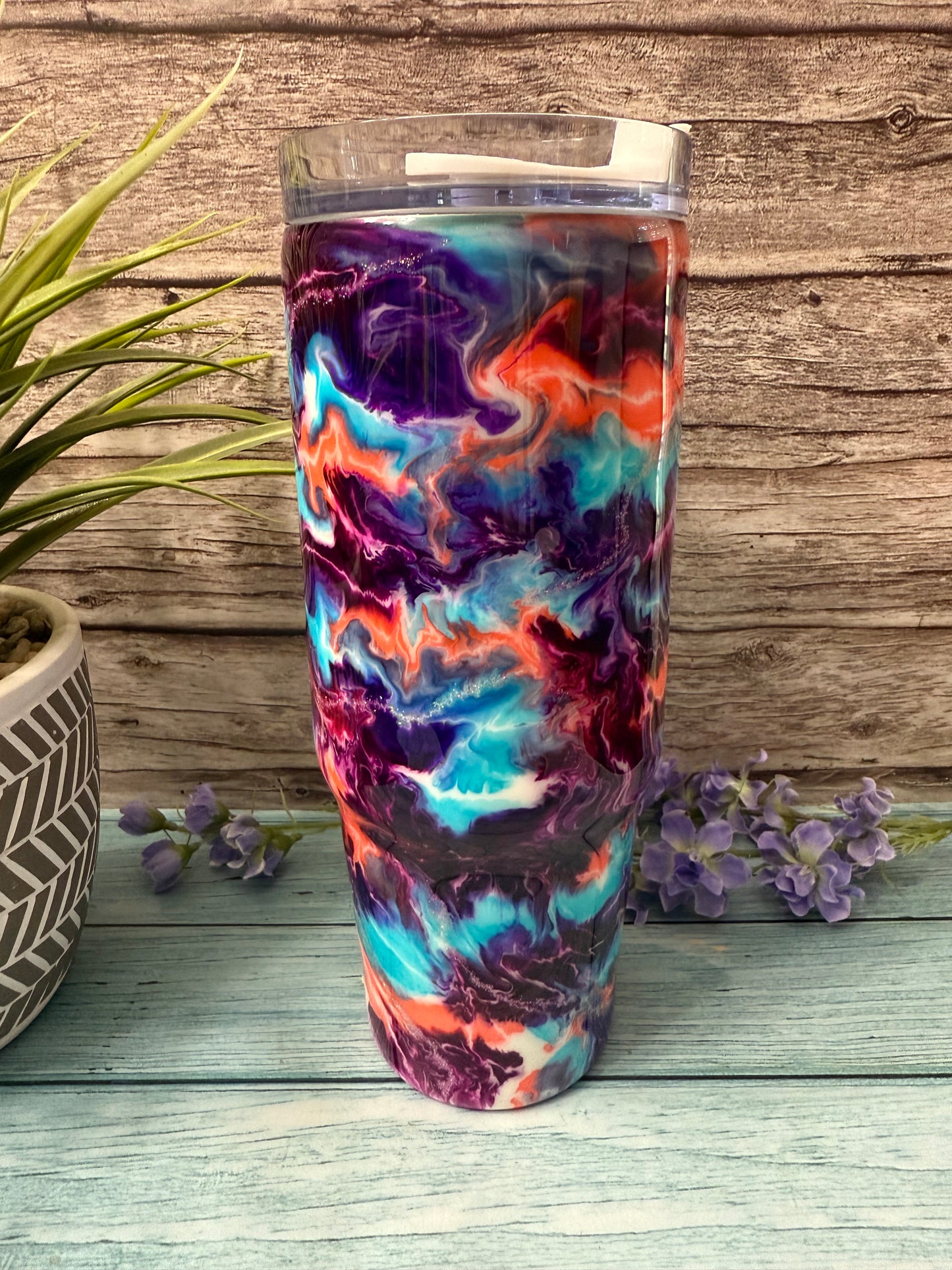 Whimsical Dreams Handmade Custom Epoxy Tumbler