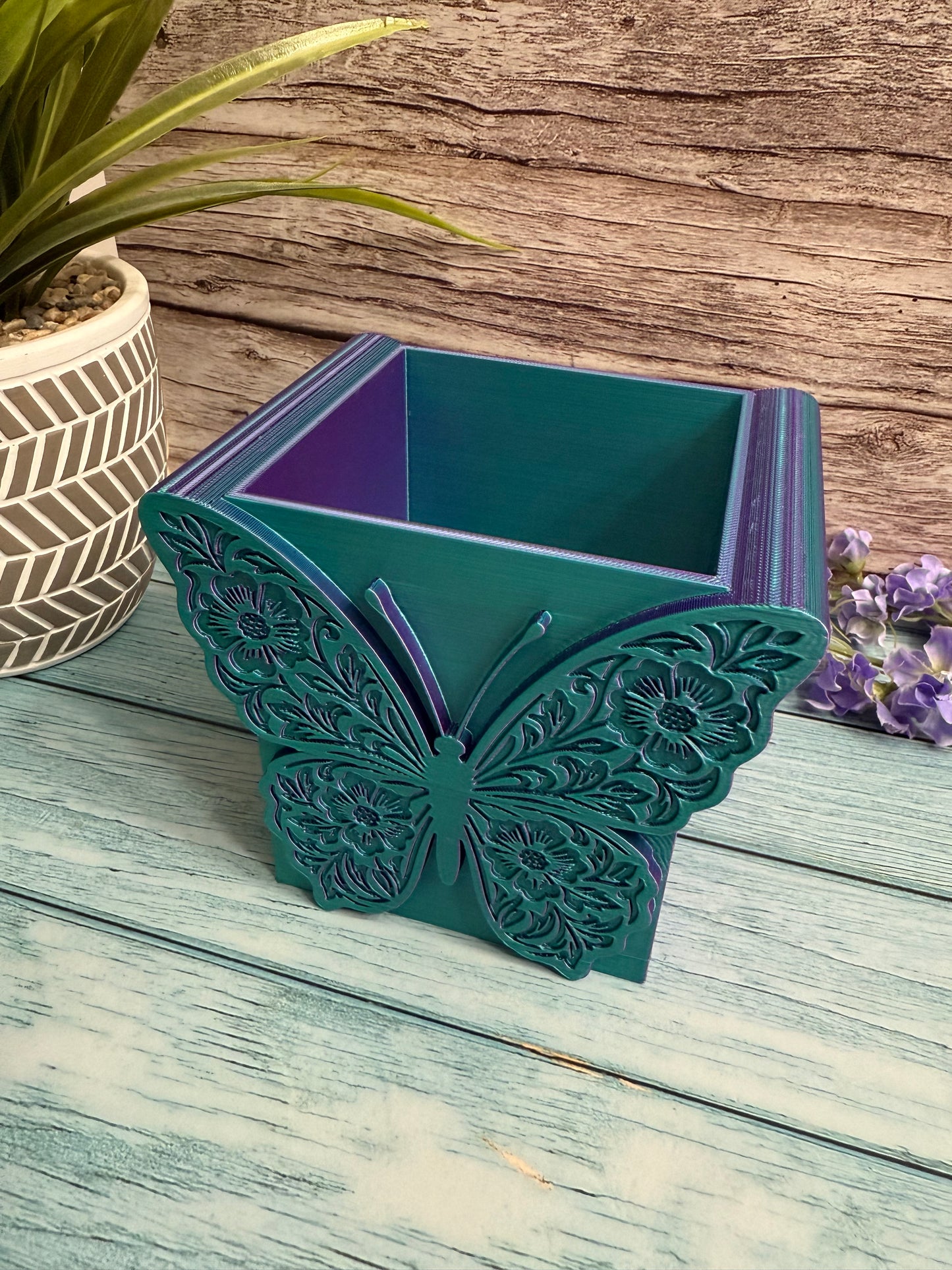 Butterfly Pen Holder Desk Accessory -3D Printed