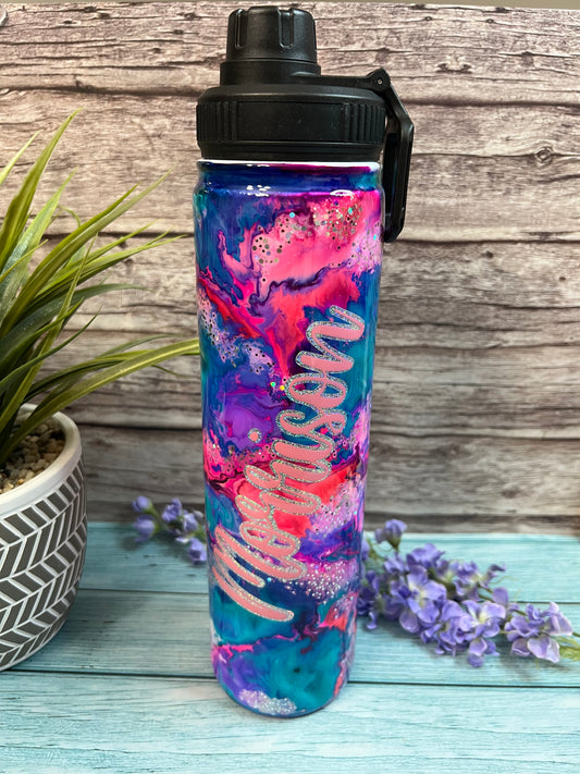 Candy Dreams Handmade Custom Epoxy Tumbler