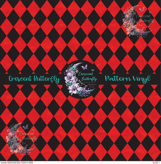 Alice 1 Printed Vinyl Sheet/Wrap