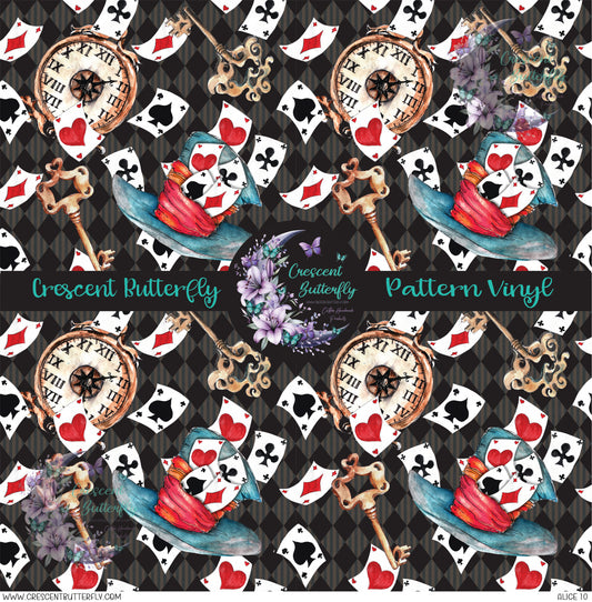 Alice 10 Printed Vinyl Sheet/Wrap