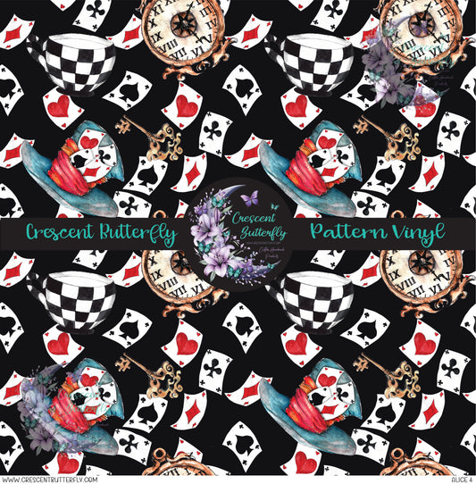 Alice 4 Printed Vinyl Sheet/Wrap