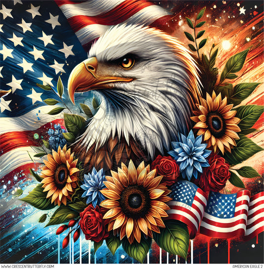 American Eagle 2 Printed Vinyl Sheet/Wrap