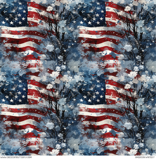 American Winter 7 Vinyl Sheet/Wrap