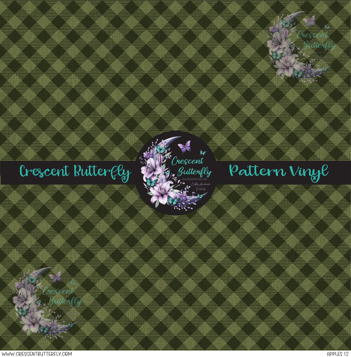 Apples 12 Printed Vinyl Sheet/Wrap