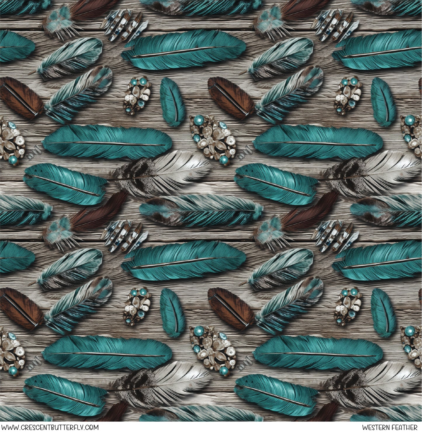 Western Feather Vinyl