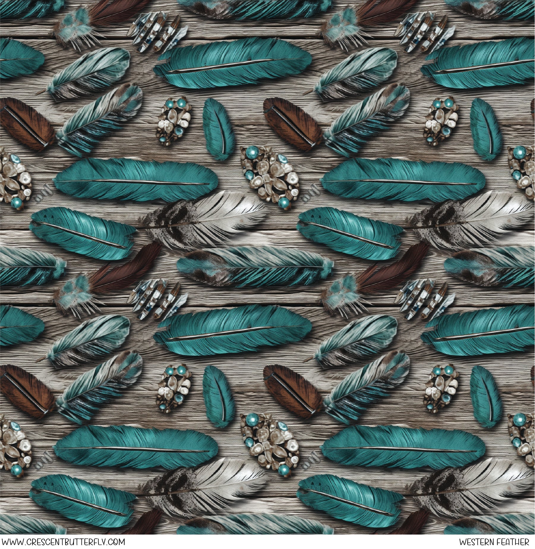 Western Feather Vinyl
