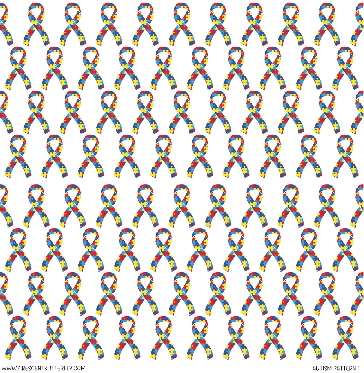 Autism Pattern 1 Vinyl Sheet/Wrap