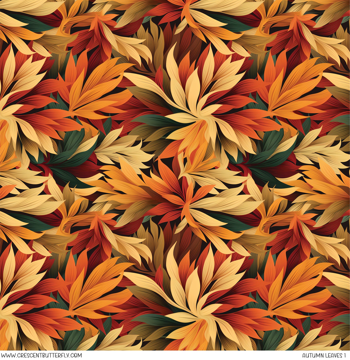 Autumn Leaves 1 Printed Vinyl Sheet/Wrap