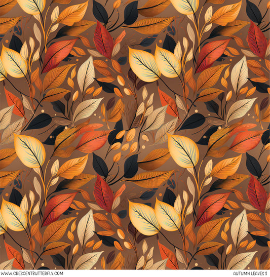 Autumn Leaves 3 Printed Vinyl Sheet/Wrap