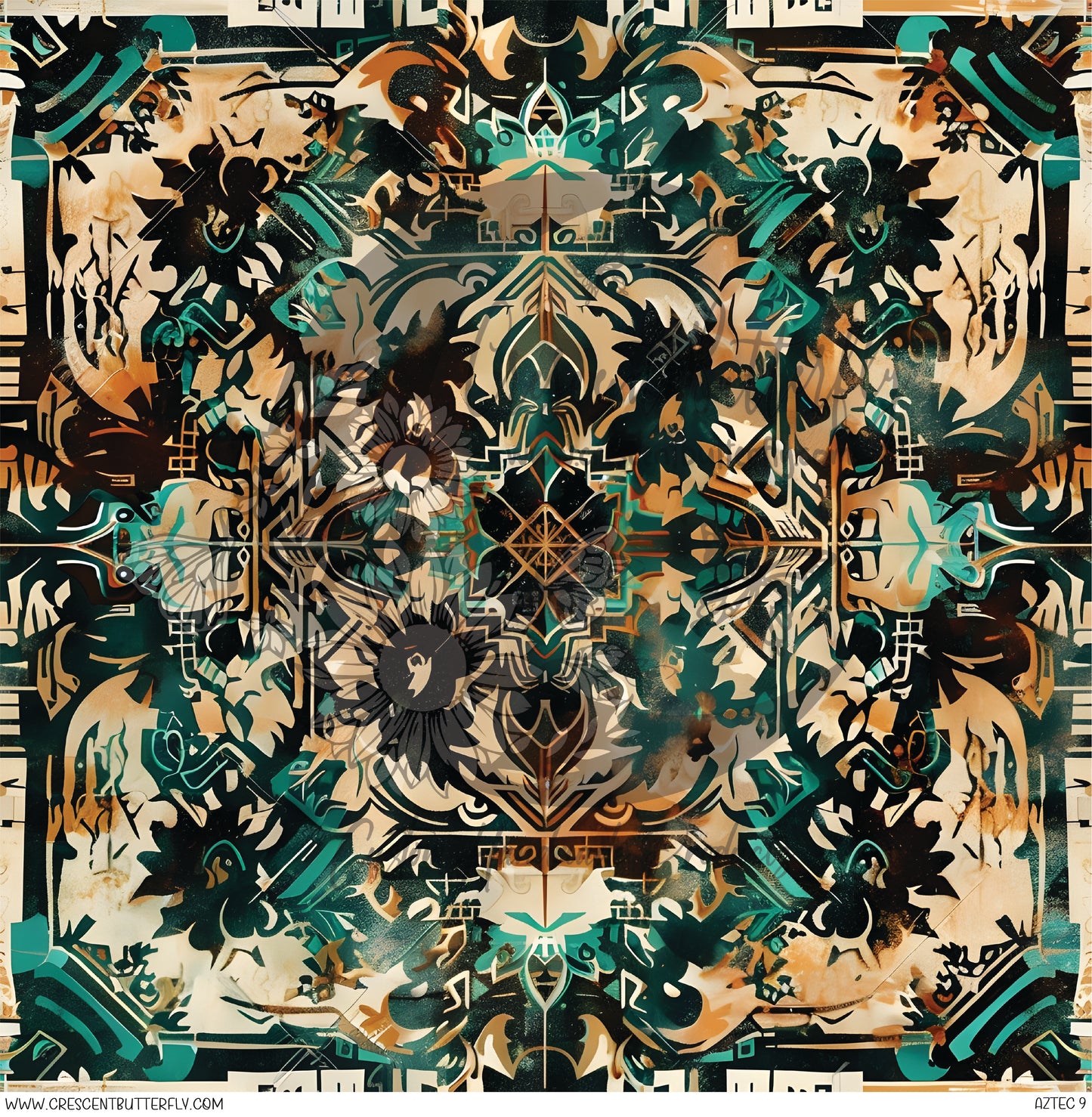 Aztec 9 Printed Vinyl Sheet/Wrap