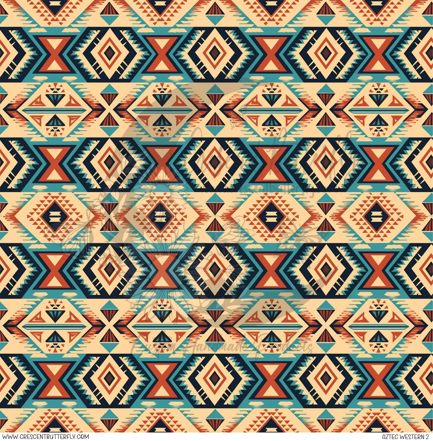 Aztec Western 2 Printed Vinyl Sheet/Wrap