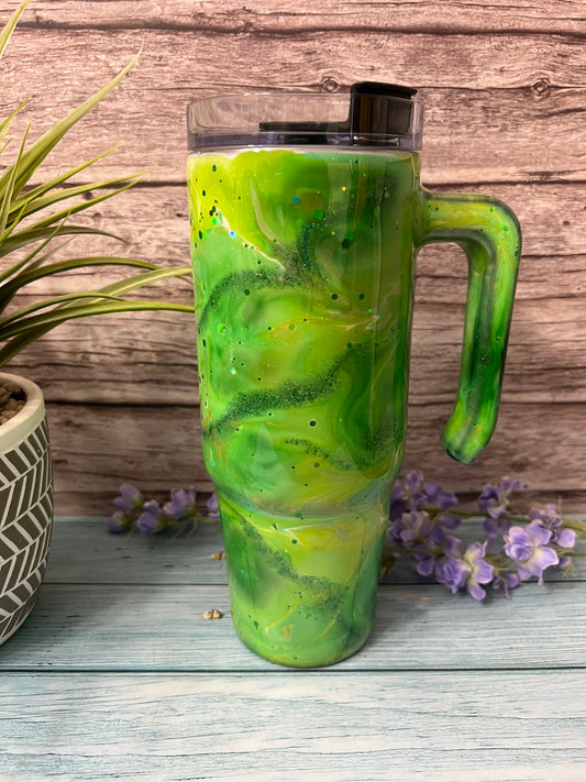 Margaritaville Handmade Custom Epoxy Tumbler